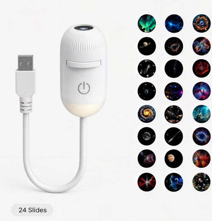 USB Star Projection Night Light