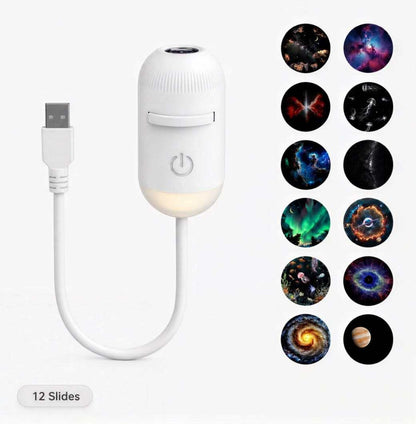 USB Star Projection Night Light