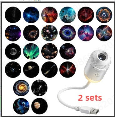 USB Star Projection Night Light