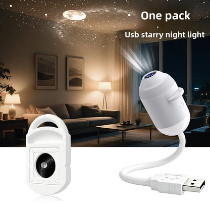 USB Star Projection Night Light